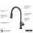 Karran Auburn Single Handle Pull Down Sprayer Kitchen Faucet-67133604