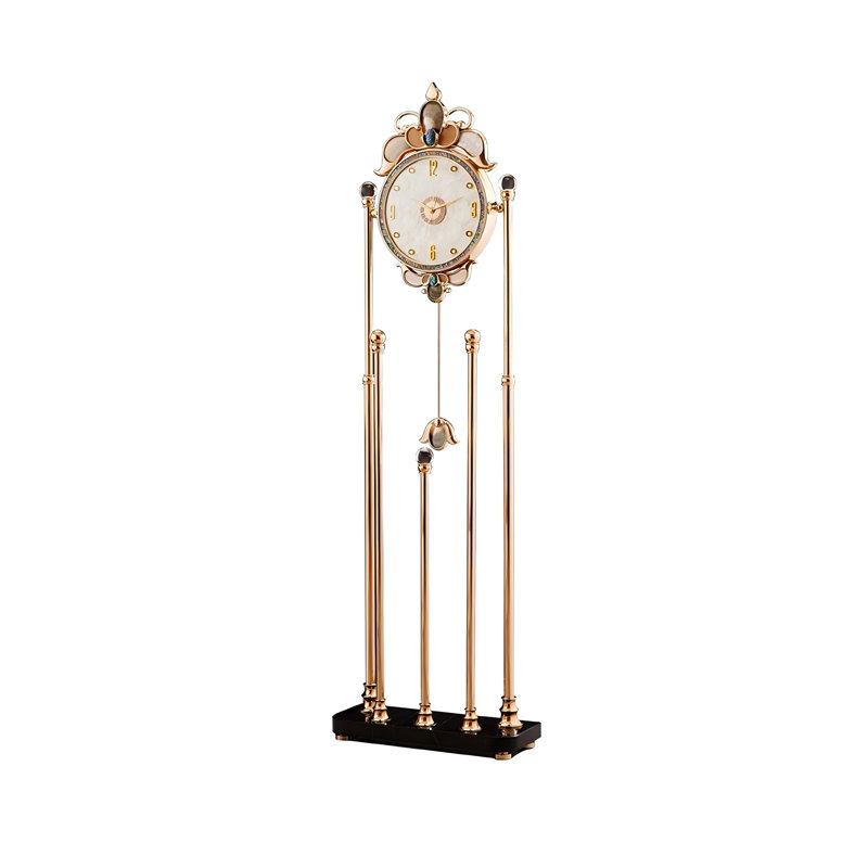 Horloge de luxe or