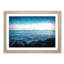 A Boat in the Distance in Abstract - Picture Frame Graphic Art Print-55629561-55629566