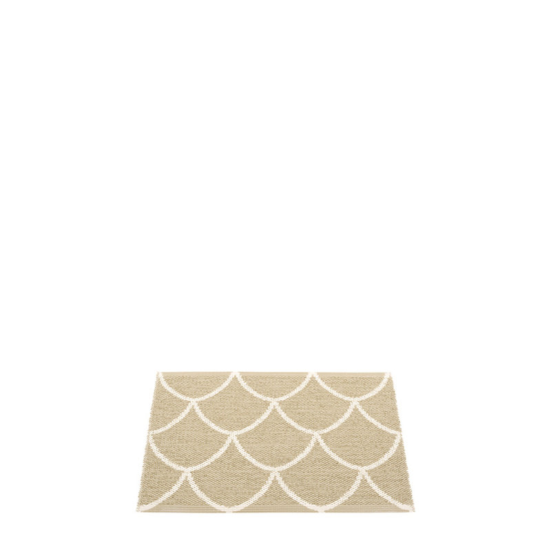 Kotte Geometric Area Rug in Sand/Beige, Rectangle 1'9" x 2'3"
