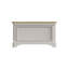 Joulon Ottoman Blanket Box. 91cm Wide. Solid Wood. Oak Top. Fully Assembled.-1604321666