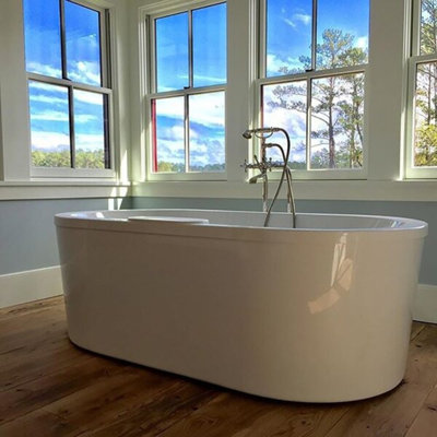 Estee 66'' x 32'' Soaking Acrylic Bathtub