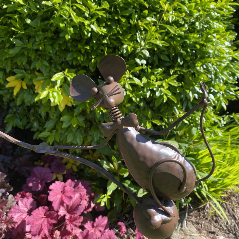 Isaiah Animals Metal Garden Statue
