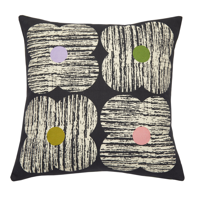 Multi Stem Fern/Ochre MF 50x50cm Cushion