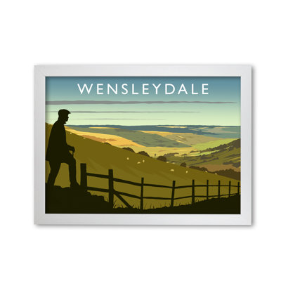 Wensleydale North Yorkshire by Richard O'Neill - Single Picture Frame Print