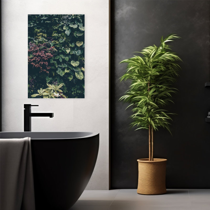 Art mural mural plante, H 24 po x l 16 po