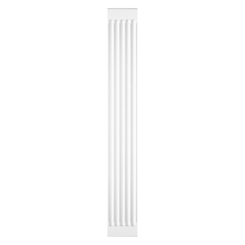 Polyuréthane haute densité, blanc apprêté H 78 po x l 10 5/8 po x P 1 1/8 po