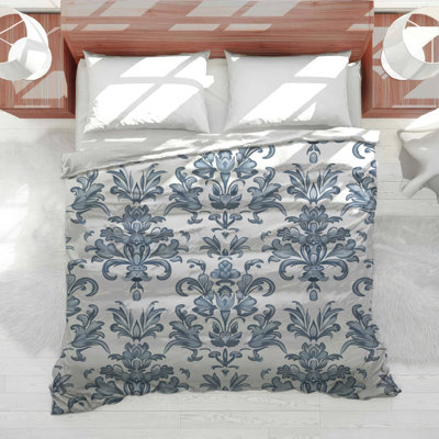 Ornate Damask Bedding Patterns Comforter Baroque