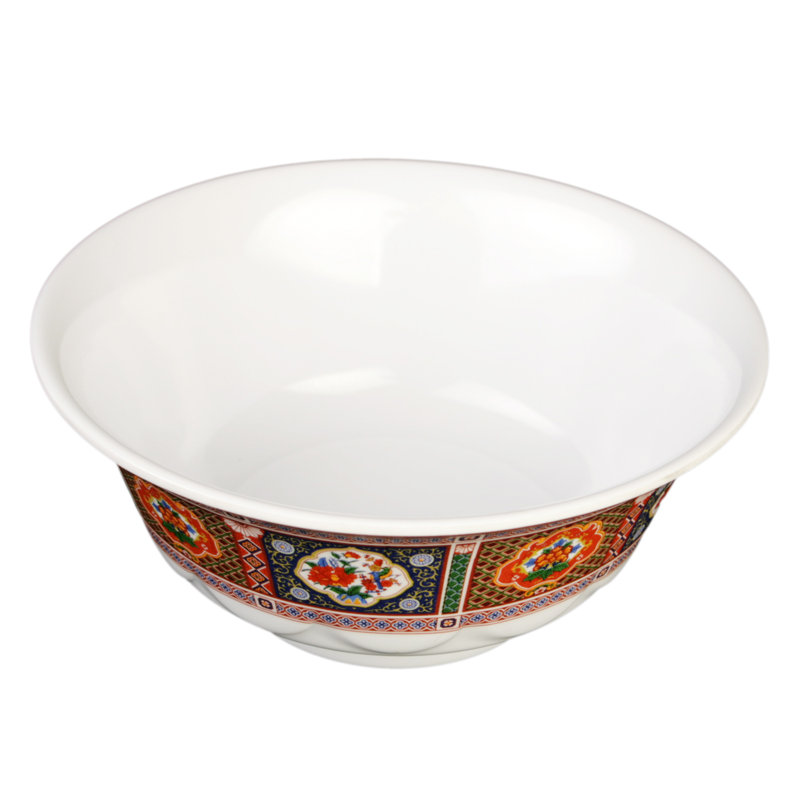Thunder Group Inc. Peacock Melamine Serving Bowl