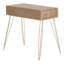 Asya 80cm Solid Wood Top Console Table