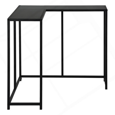Accent Table Console Entryway Narrow Corner Living Room Bedroom Metal Laminate by Latitude Run