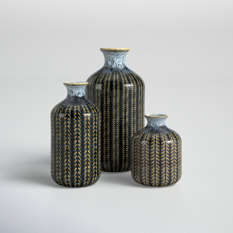 Randa Stoneware Table Vase