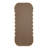 31.4x1.4x74" Oversized Wooden Floor Mirror with Unique Brown Frame