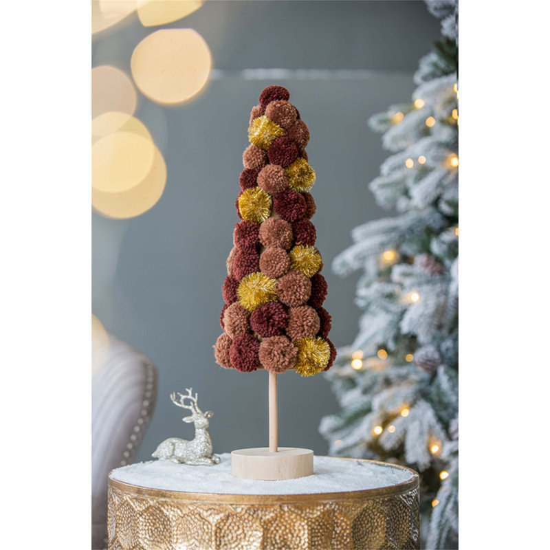 Décoration de table arbre de Noël 6,7 x 6,7 x 20 po, 20"