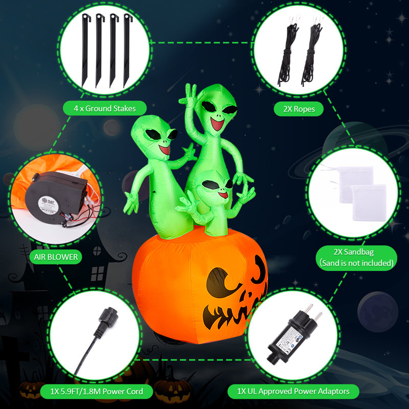 Halloween gonflable citrouille d'Halloween