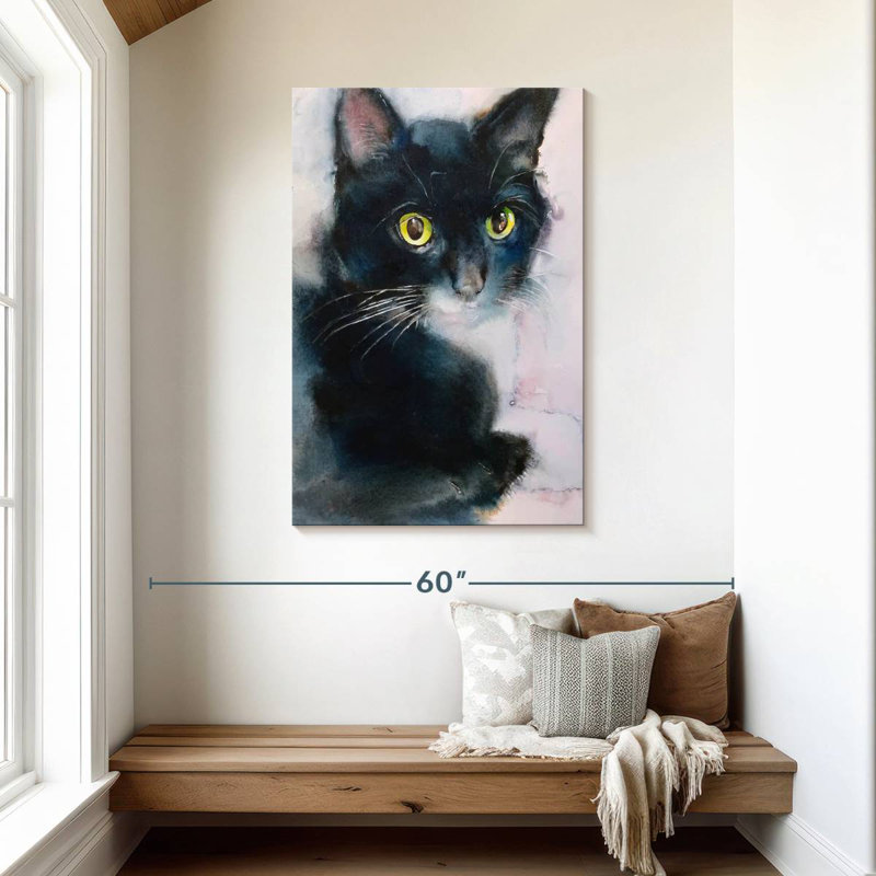 Chat Brampt Tuxedo, H 45 po x l 30 po