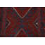 Tapis rouge et bleu Tribal Traditional