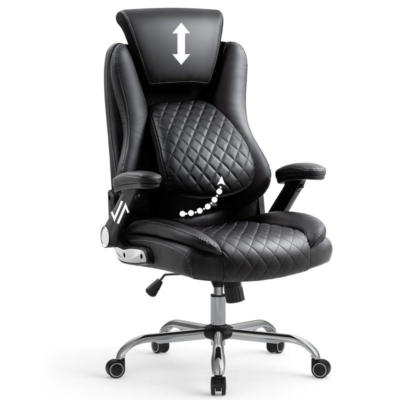 Chaise de cadre ergonomique, Noir