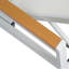 Ensemble de chaises longues inclinables 77,4 po Yasmina-780113258-712877288