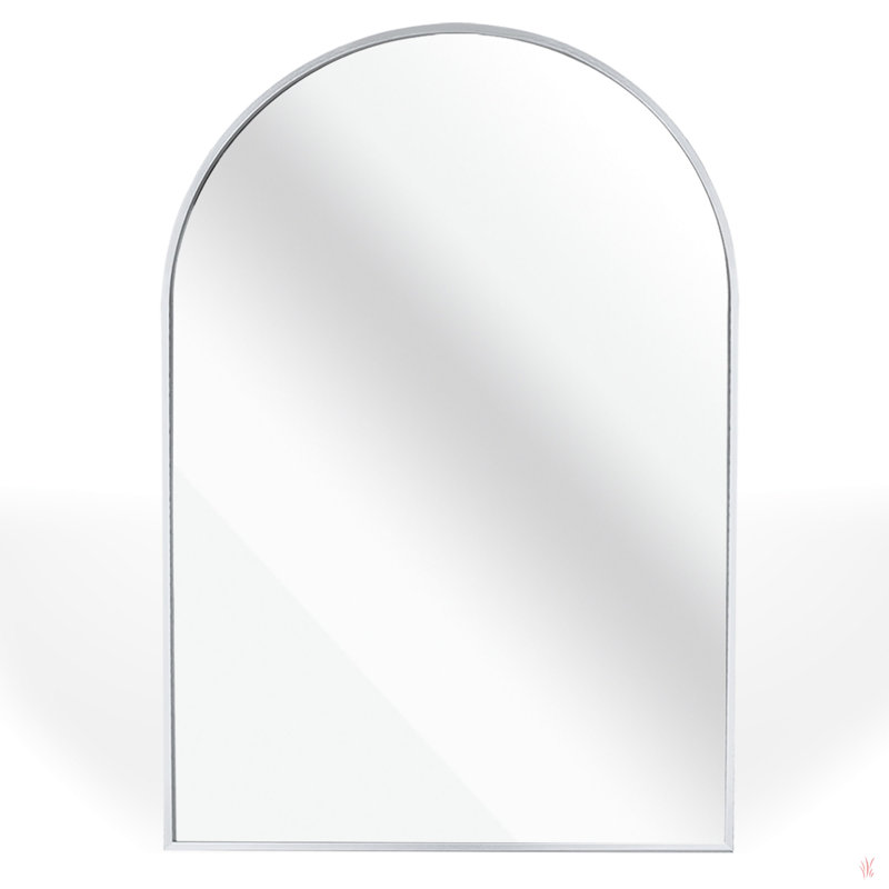 Norby Mirror, Silver, 24" x 36"