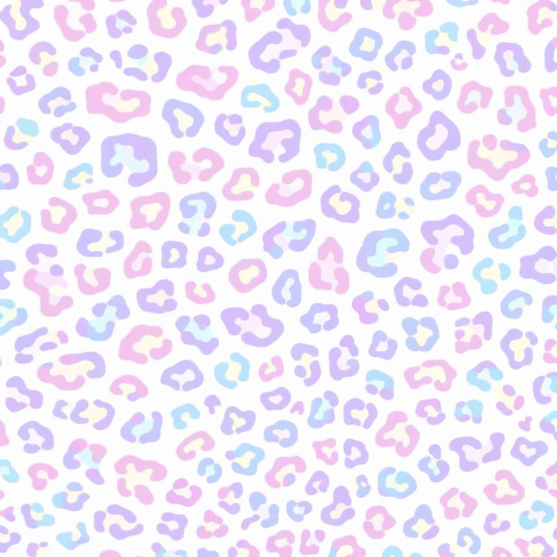 Couvertures à motif léopard, 50in W x 60in H, Rose clair / bleu clair