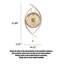 Horloge murale moderne et luxueuse