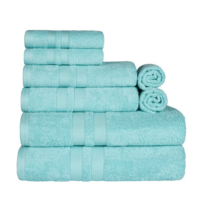 Winthrop Ultra Soft Quick-Drying 8-Piece Cotton Towel Set