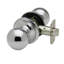 Bouton de porte de passage avec rosette rond Ball-9120848