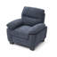 Chaise confortable et élégante avec sièges de soutien, dossier amovible et coussins d'accoudoirs rembourrés pour vous détendre à la maison-332266818