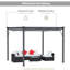 Aaliyahrose 3 x 3 m Pergola Retractable Roof Canopy Garden Gazebo Dark Grey