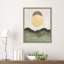 «Rolling Hills and Textured Gray Sky» par Kincade, reproduction d'art sur toile encadrée-1266788703