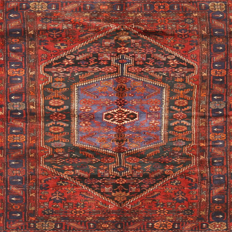 Oriental Indoor Rug, Round 5'