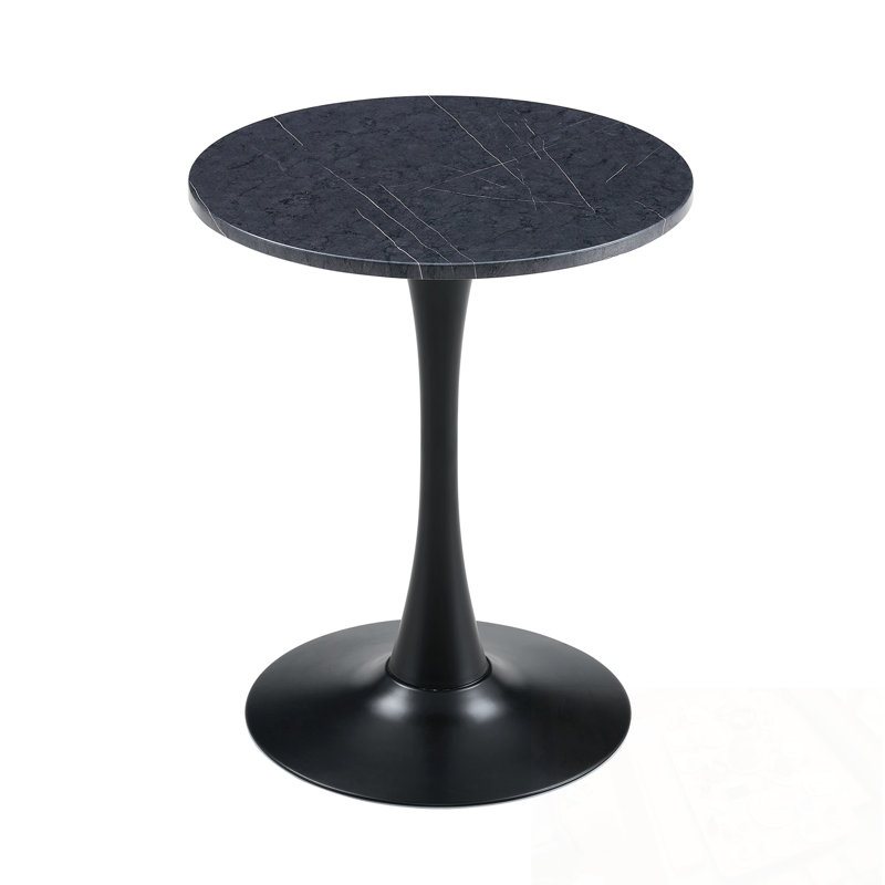 Round Dev with sturdy metal base, Gery