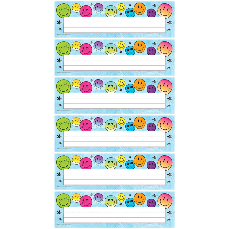 Plaques de nom Brights 4Ever Flat