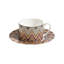 Zig Zag Bone China Teacup-80514952