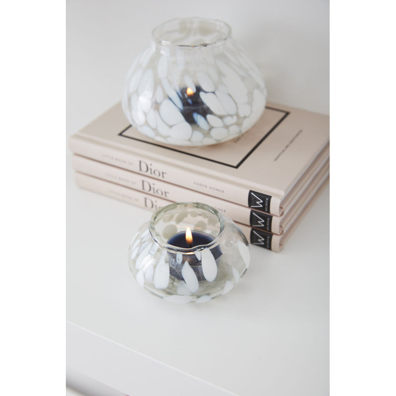 Vin 2'' H Glass Tabletop Votive Holder