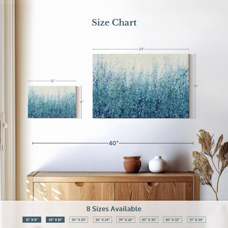 Avery Misty Blues I, H 16 po x l 24 po