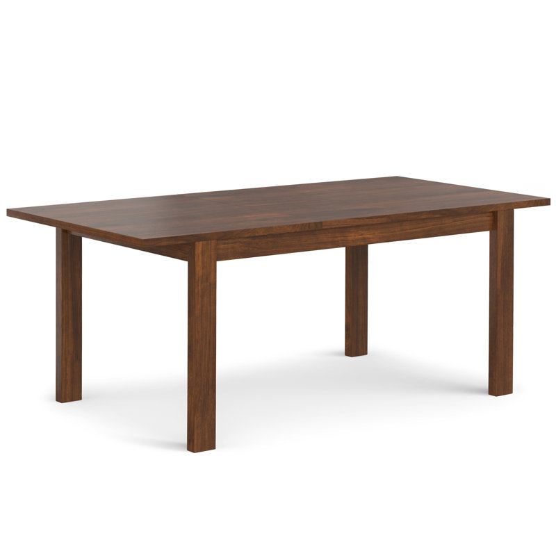 Wilson Walnut Extendable Rectangular Dining Table