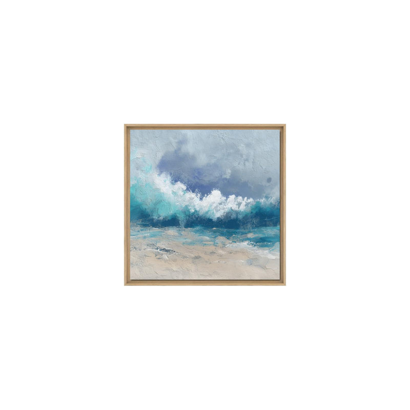 The Language of Waves, 30" H x 30" W