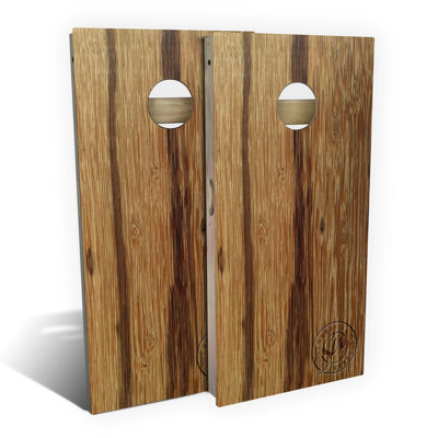 Marblewood Cornhole Board Set | Includes (2) Boards, (8) Bags & Optional Accessories