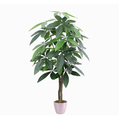 Faux Forsythia Plant in Planter