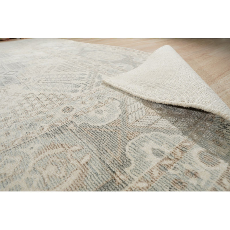Green Hand-Knotted Wool Faded Elegance Classic Traditional Modern Contemporary Carpet Rug, 4' x 6'