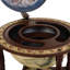 Elizabeth Tabletop Wine Bottle & Glass Rack in Brown