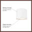 Uma 12-in Black dimmable LED Semi-Flush Mount-1838197048