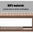 Rectangular Outdoor Coffee Table , 44.49'' in. W 24.21'' in. D