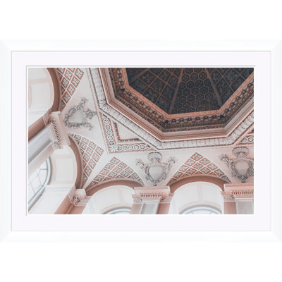 Blenheim Palace Ceiling Print by David Phoenix