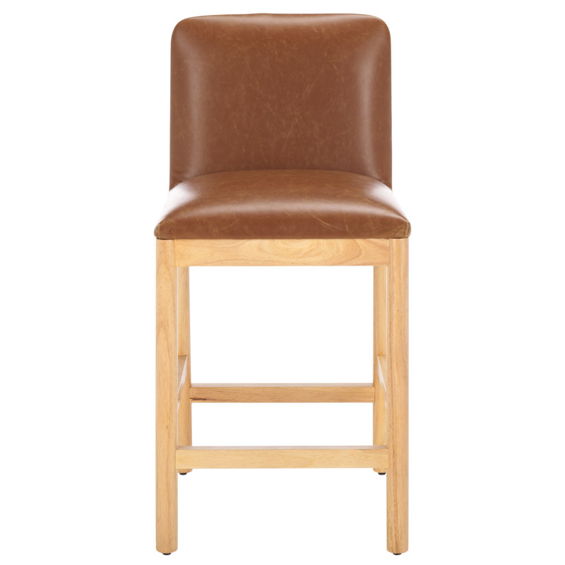 Tabouret de comptoir Madsen, Cognac