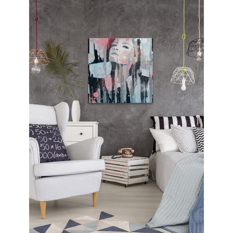 You Are Gorgeous by Parvez Taj - Wrapped Canvas Painting, 45cm H x 45cm W x 3.81 cm D