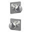 Plymouth Non-Turning Knob with Collins Trim-29647098