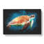 Sea Turtle In The Blue Ocean - Wrapped Canvas-56641889